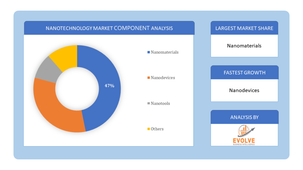 Nanotechnology Market component analysis