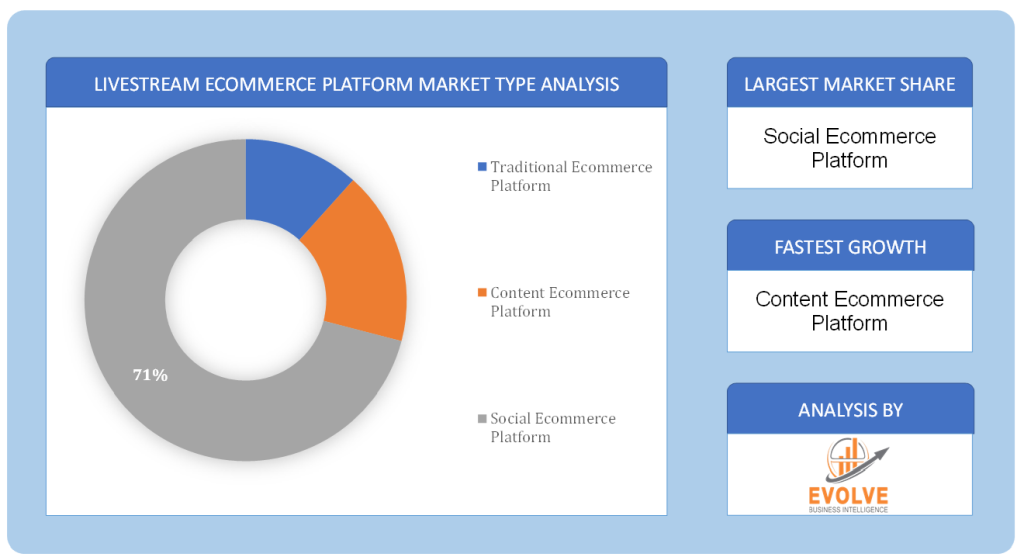 Livestream Ecommerce Platform Market Type Analysis
