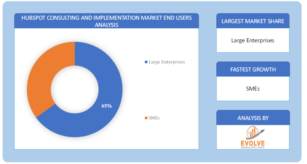 HubSpot Consulting and Implementation market end users analysis